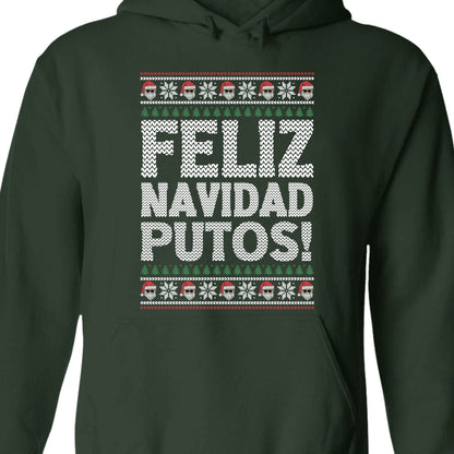 Feliz Navidad Putos Ugly Sweater, Republican Shirt, Trump 2024 Sweatshirt, Trump Supporters Christmas Sweatshirt T1379 - GOP