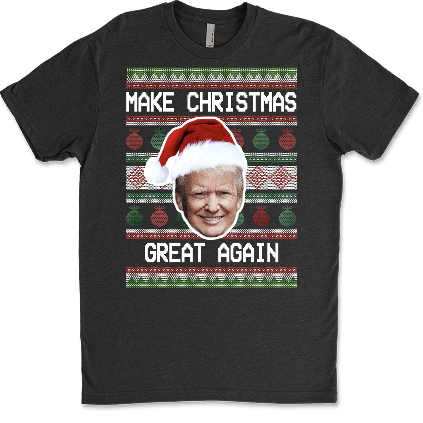 Make Christmas Great Again Ugly Sweater, Republican Shirt, Trump 2024 Sweatshirt, Trump Supporters Christmas Sweatshirt T1381 - GOP