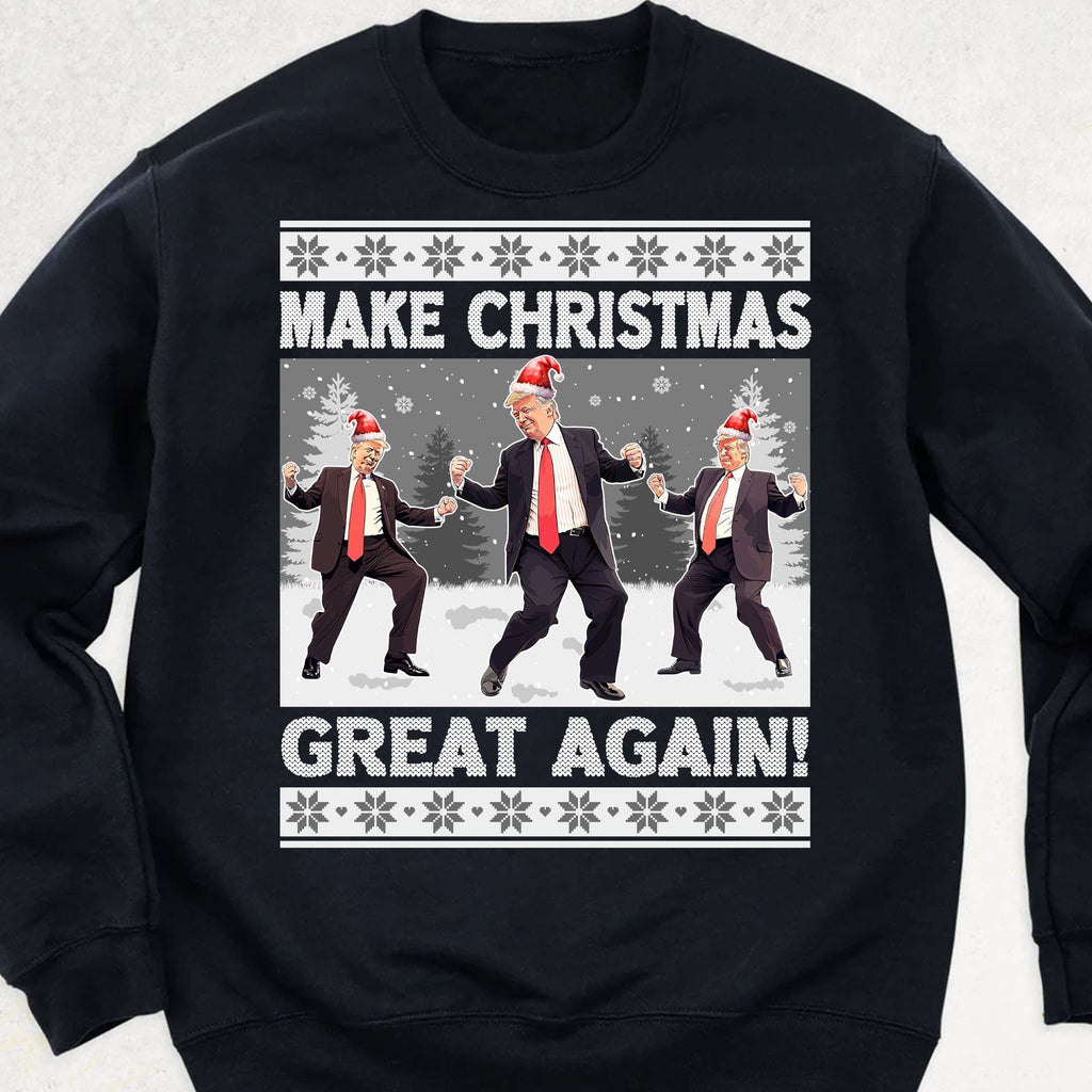 Trump Christmas Sweater Trump 2024, Make Christmas Great Again Trump,  Political, Funny Meme, Digital Download, Set Of Two, President, Patriotic,  Santa, Ugly Sweater Pop Culture Christmas Sweater