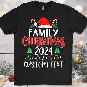 Family Christmas Shirt, Matching Christmas Family Shirt, Personalized Custom Family Sweatshirt C1388