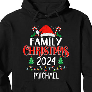 Family Christmas Shirt, Matching Christmas Family Shirt, Personalized Custom Family Sweatshirt C1388