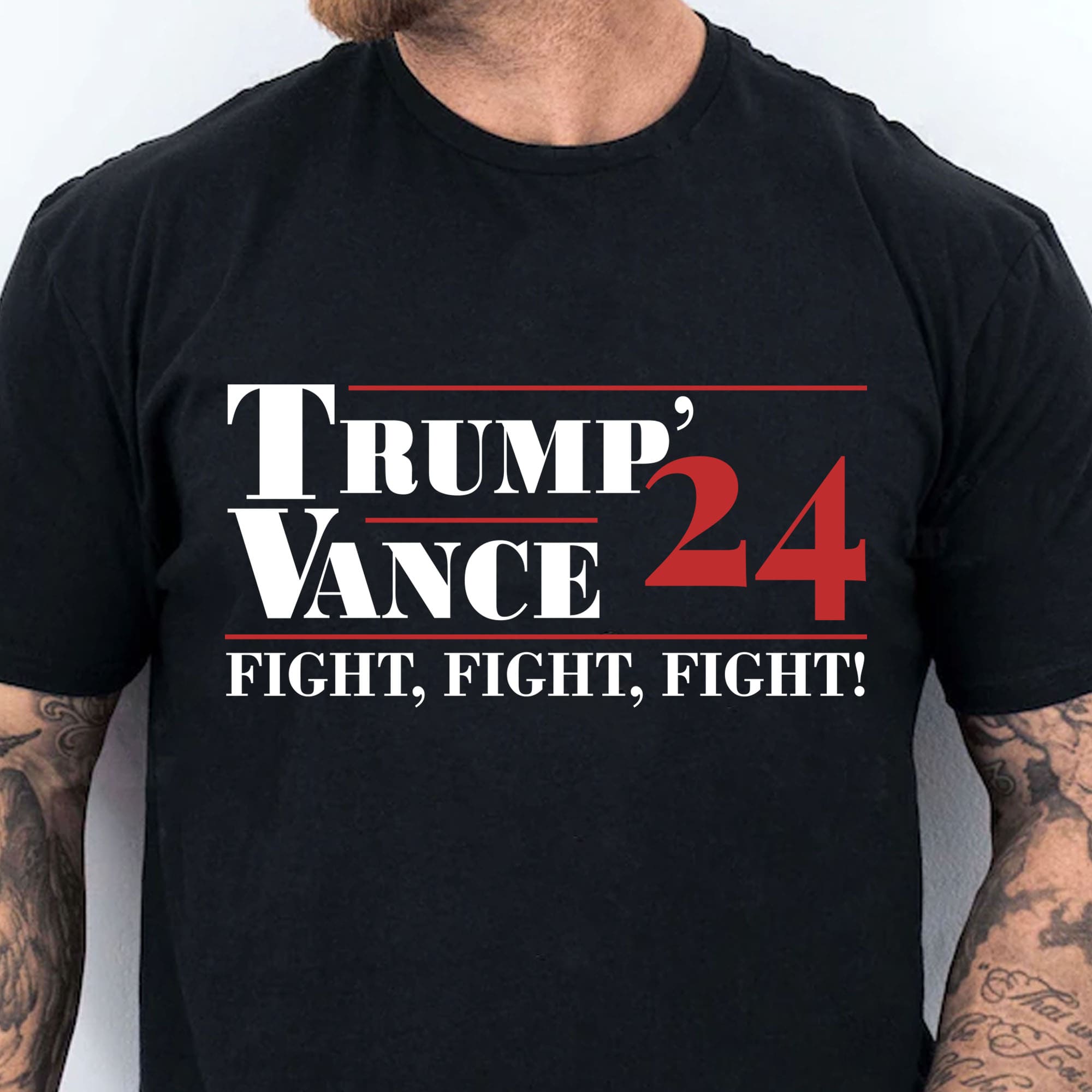 Trump Vance 2024 Shirt | Trump Fight 2024 Shirt | Election 2024 Shirt | Trump Supporters Shirt Dark T1391 - GOP