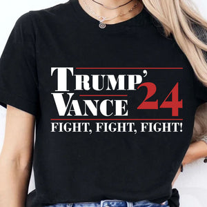 Trump Vance 2024 Shirt | Trump Fight 2024 Shirt | Election 2024 Shirt | Trump Supporters Shirt Dark T1391 - GOP