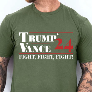 Trump Vance 2024 Shirt | Trump Fight 2024 Shirt | Election 2024 Shirt | Trump Supporters Shirt Dark T1391 - GOP