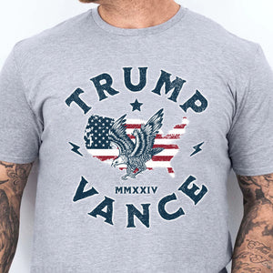 Trump Vance 2024 Shirt | Republican Shirt | Trump 2024 Shirt | Trump Supporters Shirt Bright T1396 - GOP