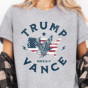 Trump Vance 2024 Shirt | Republican Shirt | Trump 2024 Shirt | Trump Supporters Shirt Bright T1396 - GOP