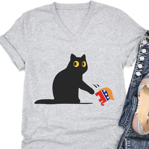 Kamala Harris 2024 Victory Shirt | Black Cat vs. Republican Elephant | Democrat Shirt Bright T1407 - KH2