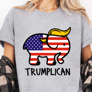 Trumplican Shirt | Trump 2024 Tee | Republican Shirt | Trump Supporters Shirt Bright T1410 - GOP