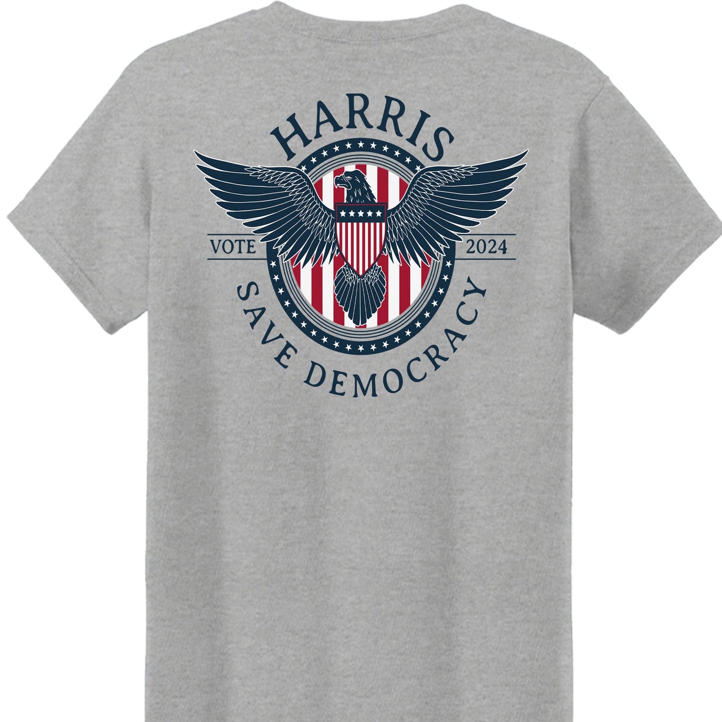 Kamala Harris Save Democracy Shirt | Kamala Harris 2024 Shirt | Democrat Backside Shirt Bright T1416 - KH2
