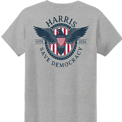 Kamala Harris Save Democracy Shirt | Kamala Harris 2024 Shirt | Democrat Backside Shirt Bright T1416 - KH2