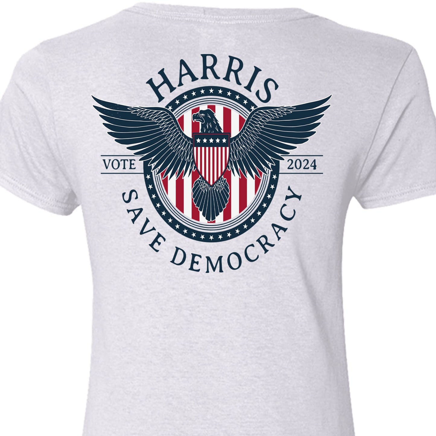 Kamala Harris Save Democracy Shirt | Kamala Harris 2024 Shirt | Democrat Backside Shirt Bright T1416 - KH2