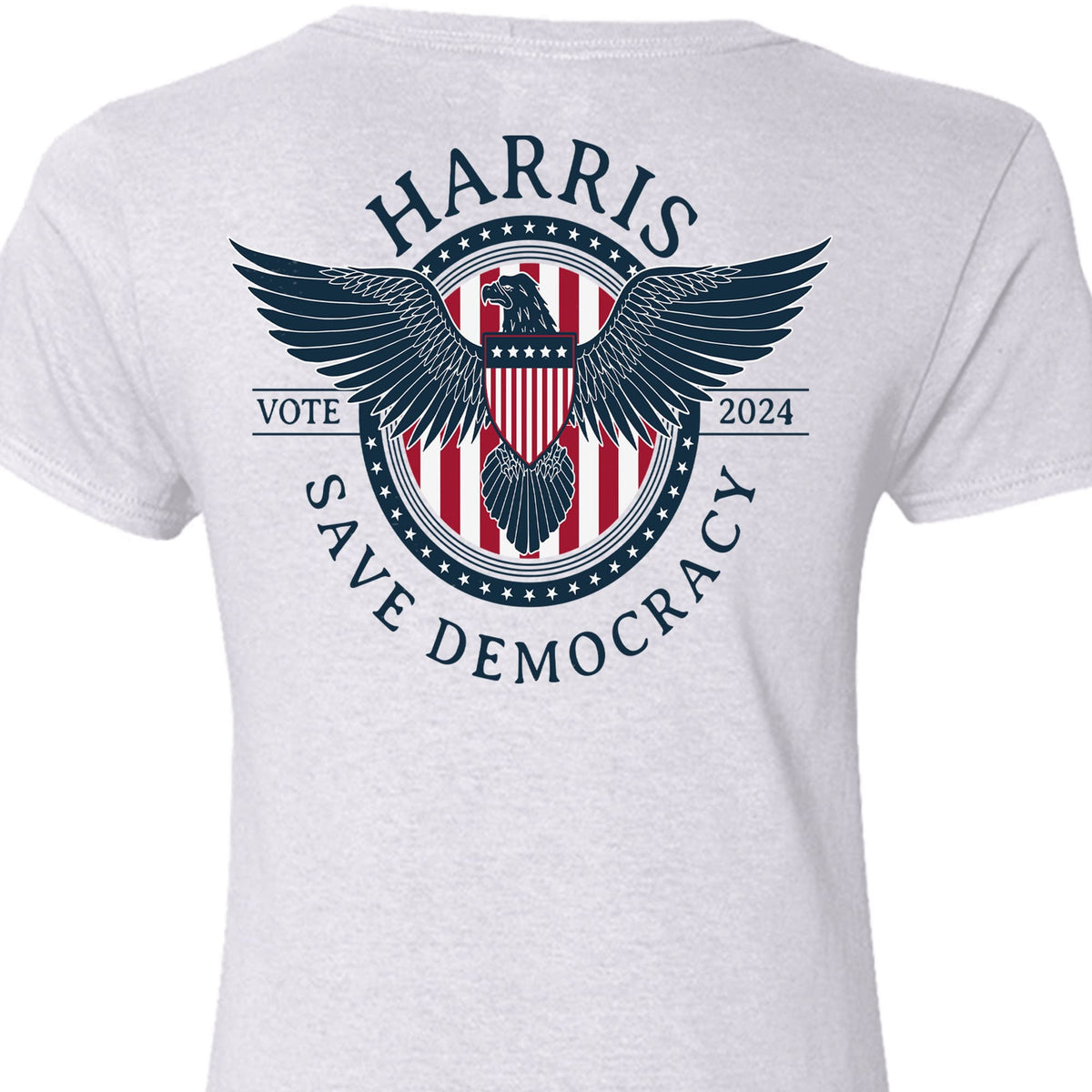 Kamala Harris Save Democracy Shirt | Kamala Harris 2024 Shirt | Democrat Backside Shirt Bright T1416 - KH2