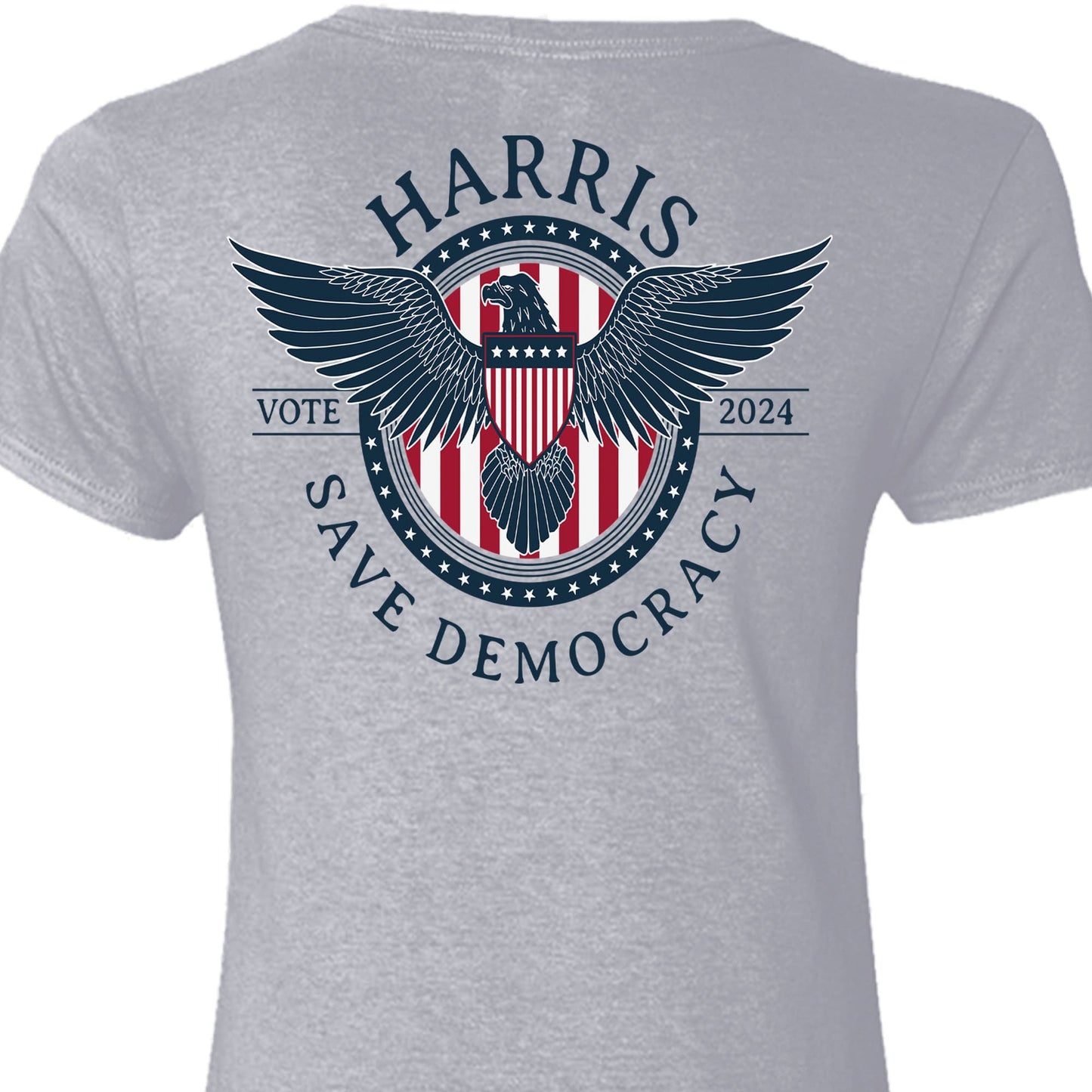 Kamala Harris Save Democracy Shirt | Kamala Harris 2024 Shirt | Democrat Backside Shirt Bright T1416 - KH2