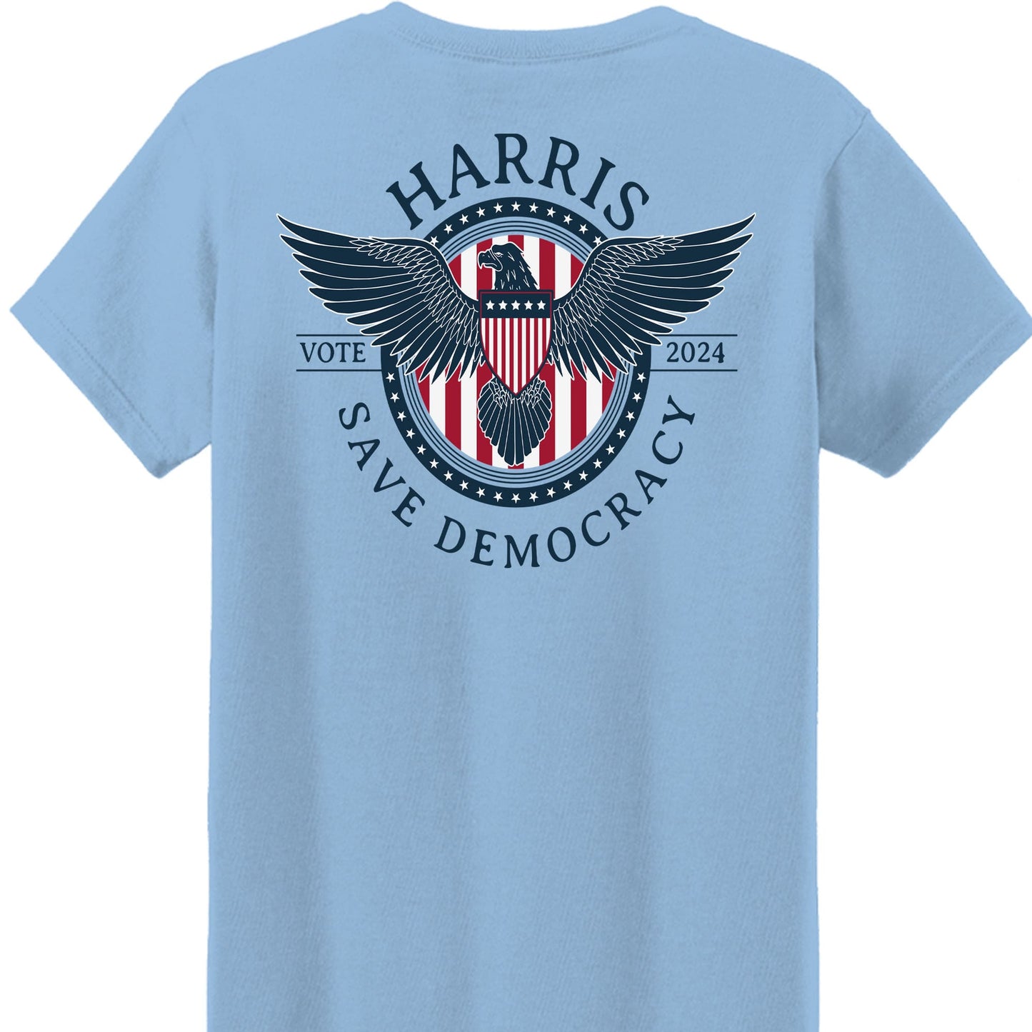 Kamala Harris Save Democracy Shirt | Kamala Harris 2024 Shirt | Democrat Backside Shirt Bright T1416 - KH2