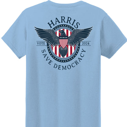 Kamala Harris Save Democracy Shirt | Kamala Harris 2024 Shirt | Democrat Backside Shirt Bright T1416 - KH2