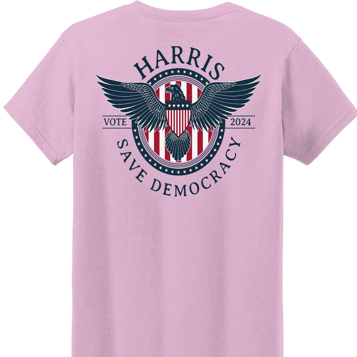 Kamala Harris Save Democracy Shirt | Kamala Harris 2024 Shirt | Democrat Backside Shirt Bright T1416 - KH2