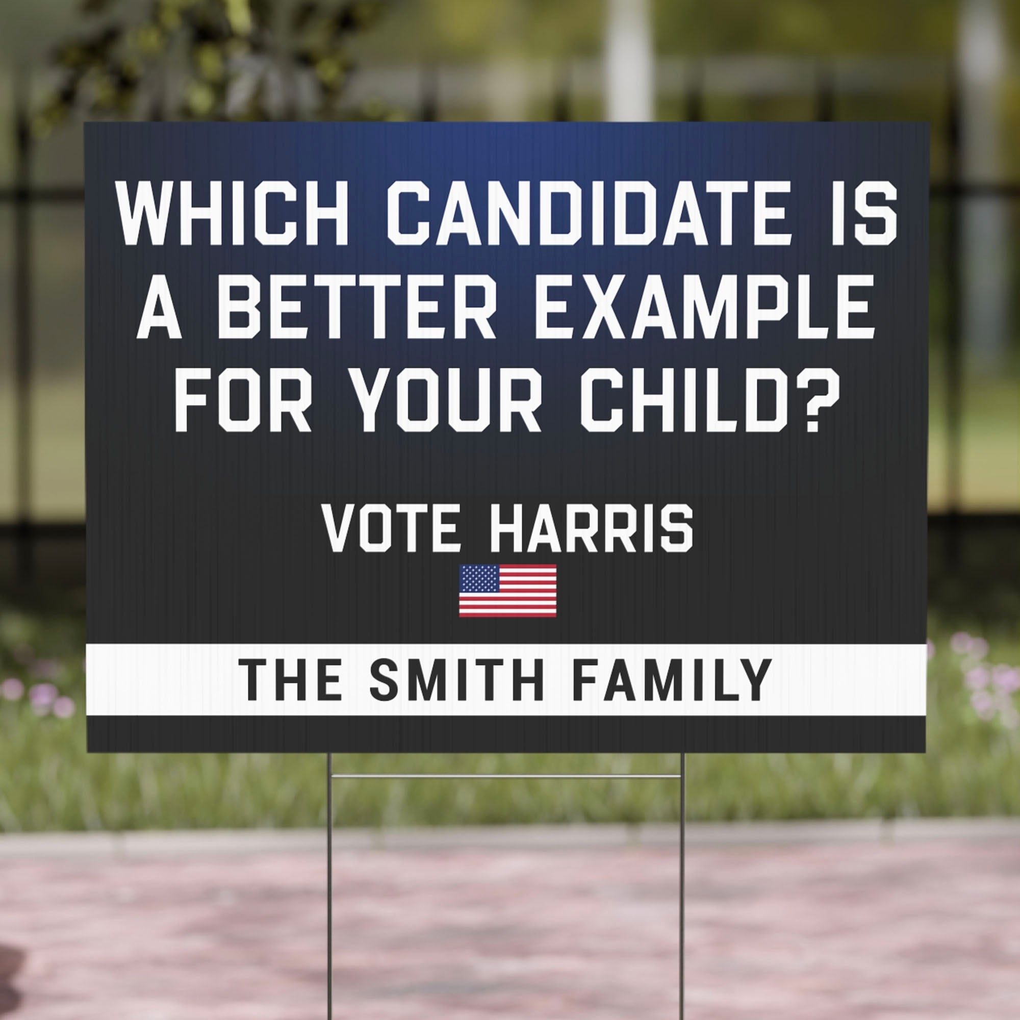 Kamala Harris Better Example Democrat Yard Sign | Kamala Harris 2024 Yard Sign C1426 - KH2