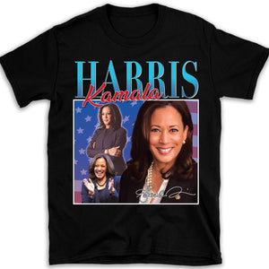 Kamala Harris Retro 90's Vintage Shirt | Kamala Harris 2024 Shirt | Democrat Shirt Dark K1433 - KH2