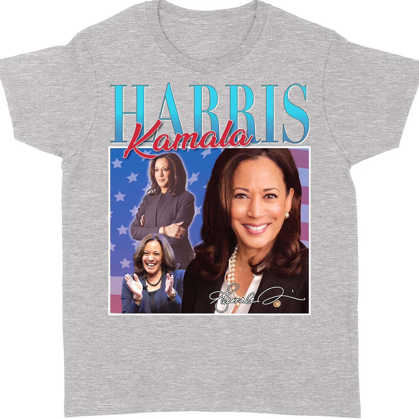 Kamala Harris Retro 90's Vintage Shirt | Kamala Harris 2024 Shirt | Democrat Shirt Dark K1433 - KH2