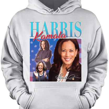 Kamala Harris Retro 90's Vintage Shirt | Kamala Harris 2024 Shirt | Democrat Shirt Dark K1433 - KH2