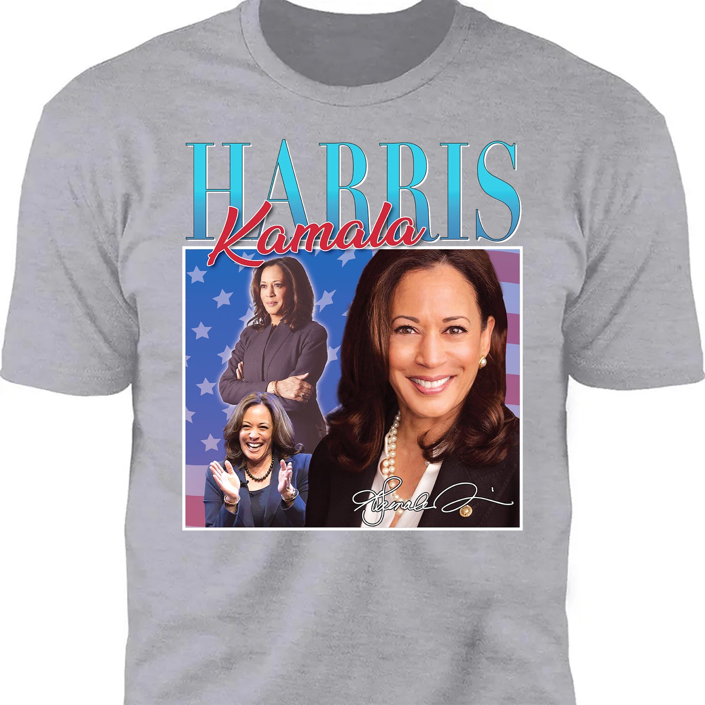 Kamala Harris Retro 90's Vintage Shirt | Kamala Harris 2024 Shirt | Democrat Shirt Dark K1433 - KH2