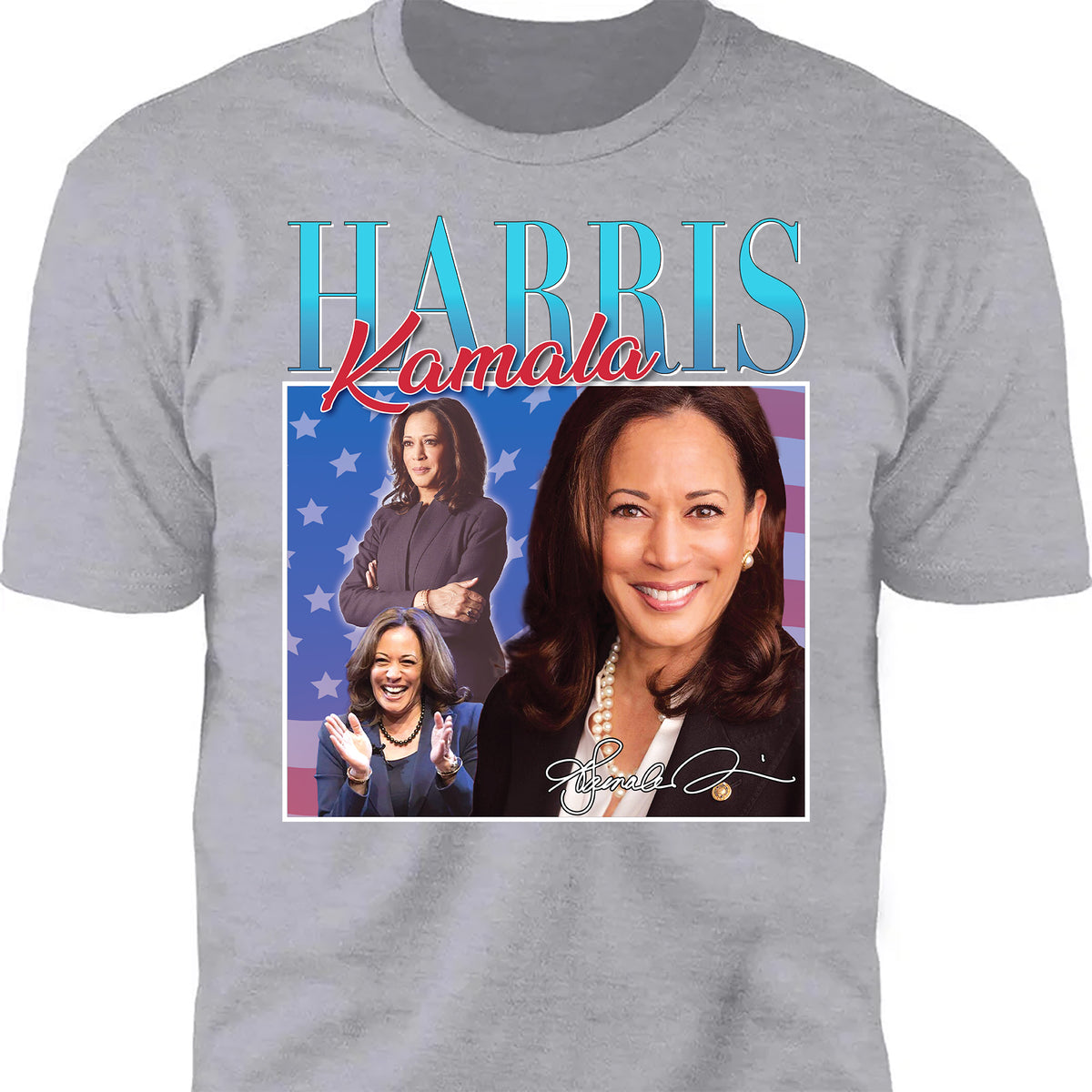 Kamala Harris Retro 90's Vintage Shirt | Kamala Harris 2024 Shirt | Democrat Shirt Dark K1433 - KH2