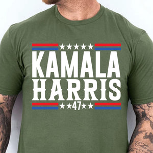 Kamala Harris 47 Shirt | Kamala Harris 2024 Shirt | Democrat Shirt Dark T1441 - KH2