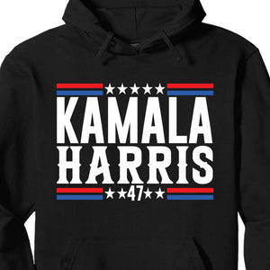 Kamala Harris 47 Shirt | Kamala Harris 2024 Shirt | Democrat Shirt Dark T1441 - KH2