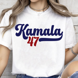 Kamala 47 President Shirt | Kamala Harris 2024 Shirt | Democrat Shirt Bright T1444 - KH2