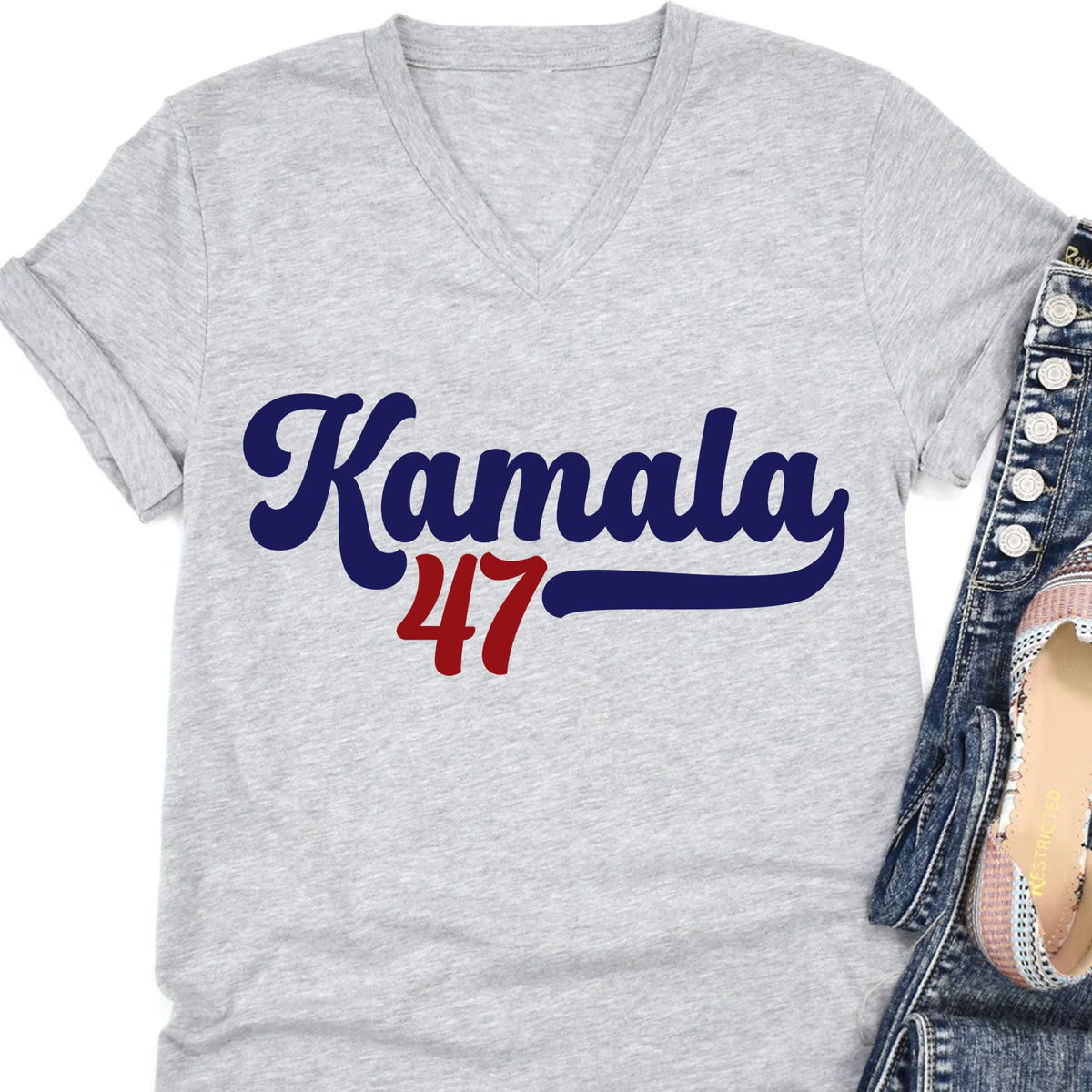 Kamala 47 President Shirt | Kamala Harris 2024 Shirt | Democrat Shirt Bright T1444 - KH2