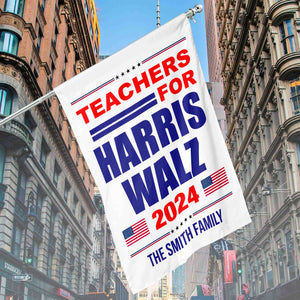 Custom Job For Harris Walz 2024 Flag | Kamala Harris 2024 Flag | Democrat Garden Flag House Flag T1446 - KH2