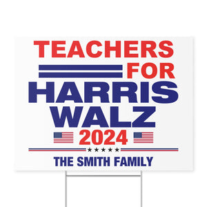 Custom Job For Harris Walz 2024 Yard Sign | Kamala Harris 2024 Yard Sign | Democrat Yard Sign T1446 - KH2