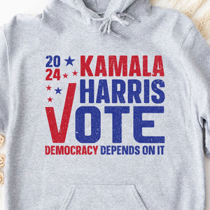 Kamala For Vote 2024 President Shirt | Kamala Harris 2024 Shirt | Democrat Shirt Bright T1454 - KH2