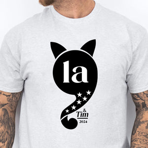 Kamala Harris Cat Comma Shirt | Kamala Harris 2024 Shirt | Democrat Shirt Bright T1457 - KH2