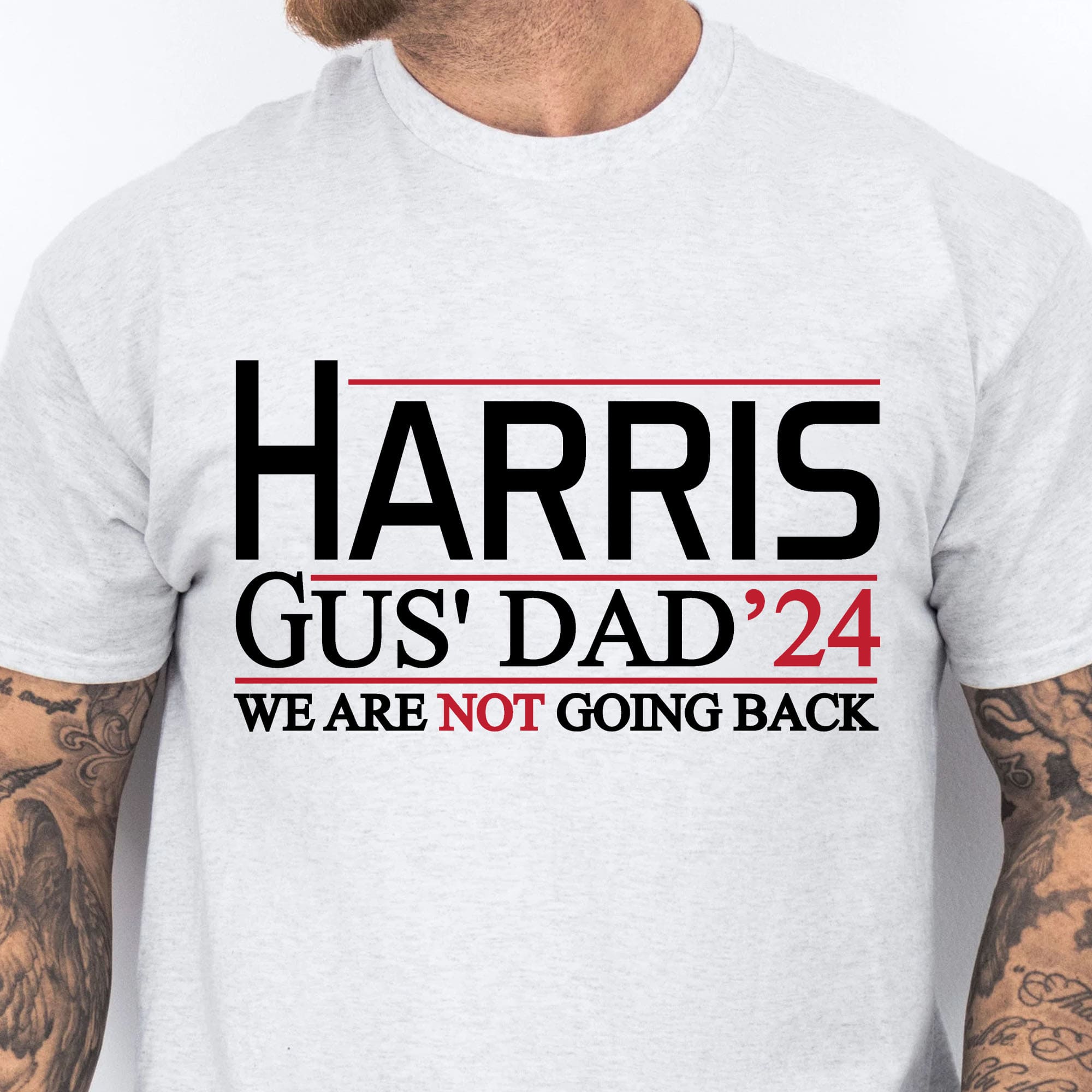 Harris Gus' Dad 2024 Walz Shirt | Kamala Harris 2024 Shirt | Democrat Shirt Bright T1458 - KH2