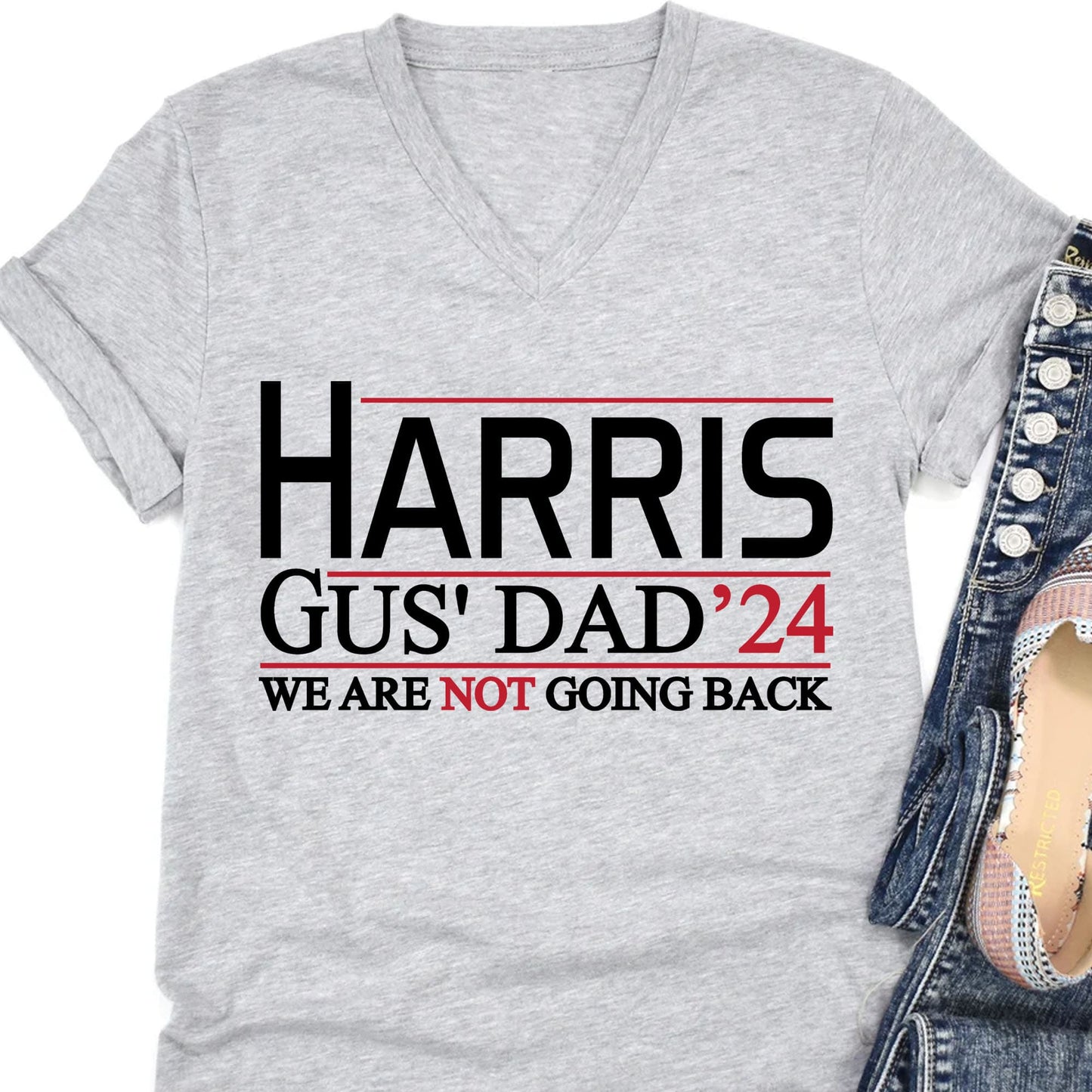 Harris Gus' Dad 2024 Walz Shirt | Kamala Harris 2024 Shirt | Democrat Shirt Bright T1458 - KH2