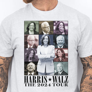 Harris Walz The Eras Tour Shirt | Kamala Harris 2024 Shirt | Tim Walz 2024 Shirt | Democrat Shirt Bright C1461 - KH2