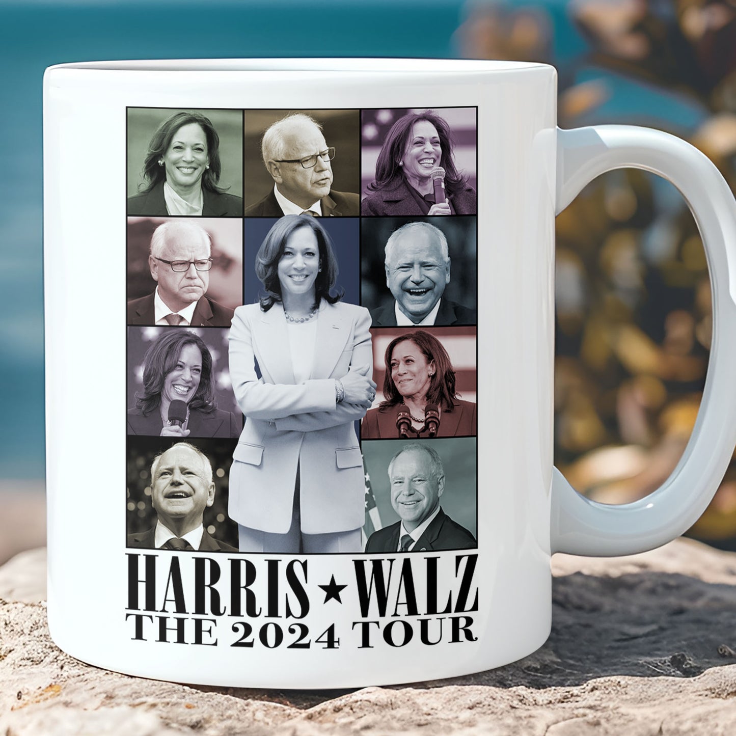 Harris Walz The Eras Tour Mug | Kamala Harris 2024 Mug | Tim Walz 2024 Mug | Democrat Coffee Mug C1461 - KH2