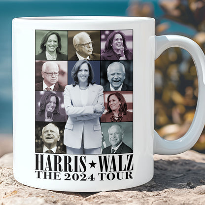 Harris Walz The Eras Tour Mug | Kamala Harris 2024 Mug | Tim Walz 2024 Mug | Democrat Coffee Mug C1461 - KH2