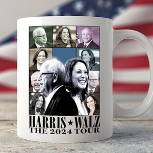 Harris Walz The Eras Tour Mug | Kamala Harris 2024 Mug | Tim Walz 2024 Mug | Democrat Coffee Mug C1462 - KH2