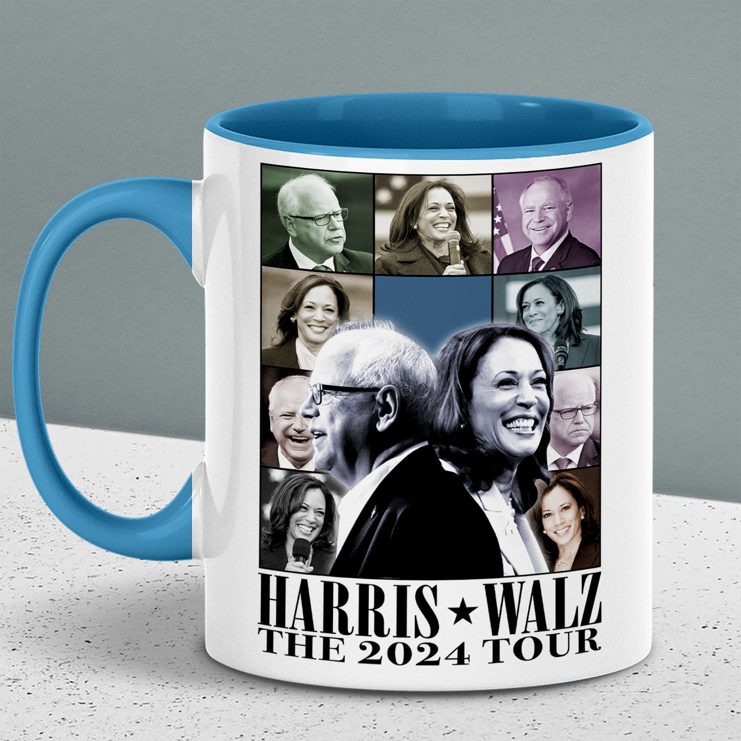 Harris Walz The Eras Tour Mug | Kamala Harris 2024 Mug | Tim Walz 2024 Mug | Democrat Coffee Mug C1462 - KH2
