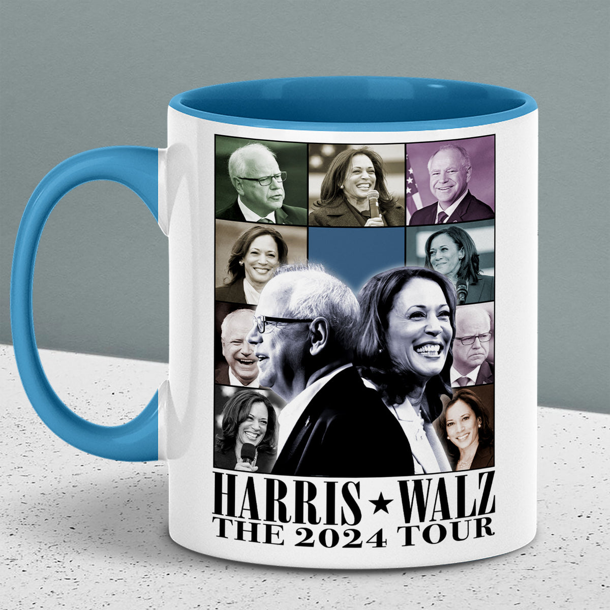 Harris Walz The Eras Tour Mug | Kamala Harris 2024 Mug | Tim Walz 2024 Mug | Democrat Coffee Mug C1462 - KH2