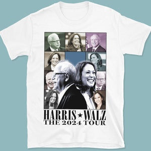 Harris Walz The Eras Tour Shirt | Kamala Harris 2024 Shirt | Tim Walz 2024 Shirt | Democrat Shirt Bright C1462 - KH2