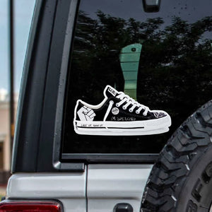 I'm Speaking, Chucks and Pearls, Kamala Harris Decal | Kamala Harris 2024 Car Decal | Democrat Stickers T1469 - KH2