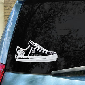 I'm Speaking, Chucks and Pearls, Kamala Harris Decal | Kamala Harris 2024 Car Decal | Democrat Stickers T1469 - KH2