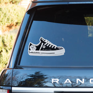 I'm Speaking, Chucks and Pearls, Kamala Harris Decal | Kamala Harris 2024 Car Decal | Democrat Stickers T1469 - KH2