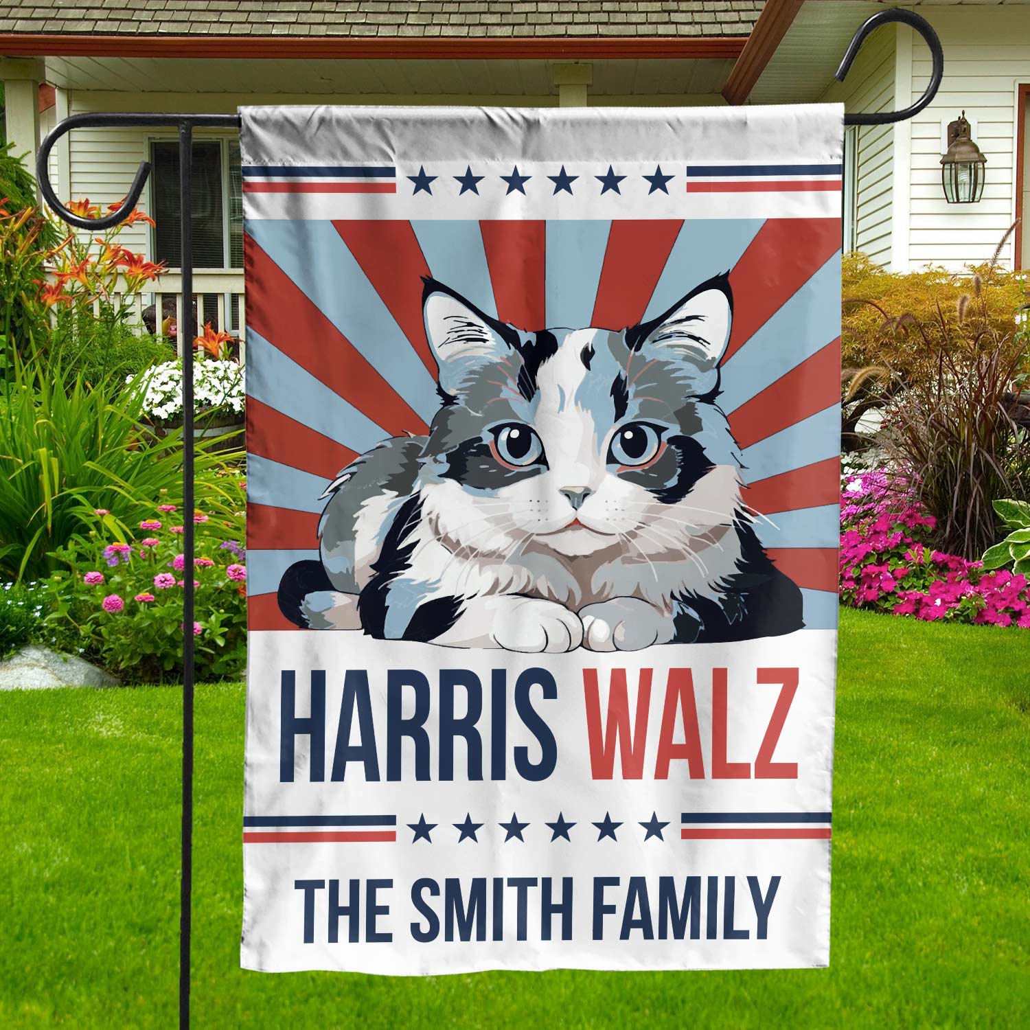 Harris Walz 2024 Obviously Flag | Kamala Harris 2024 Flag | Democrat Garden Flag House Flag T1472 - KH2