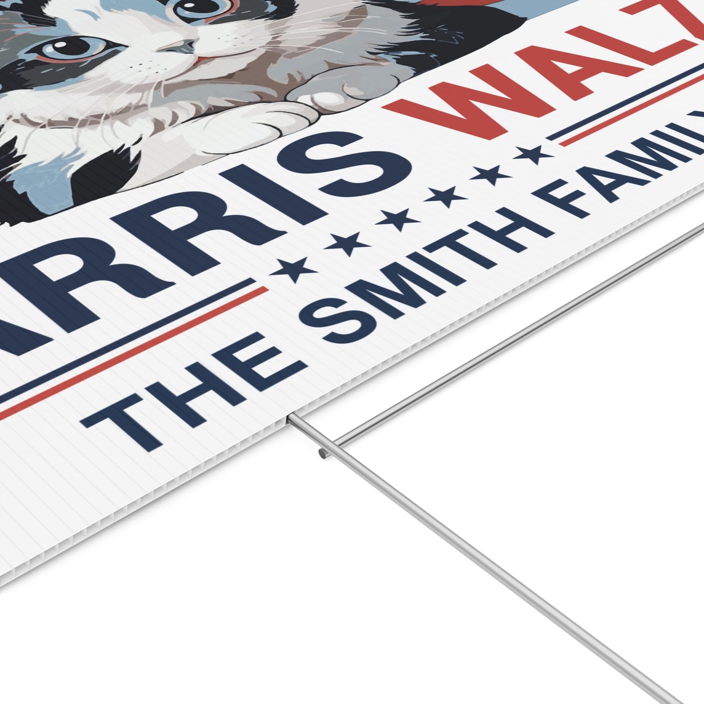 Harris Walz 2024 Obviously Yard Sign | Kamala Harris 2024 Yard Sign | Democrat Yard Sign T1472 - KH2