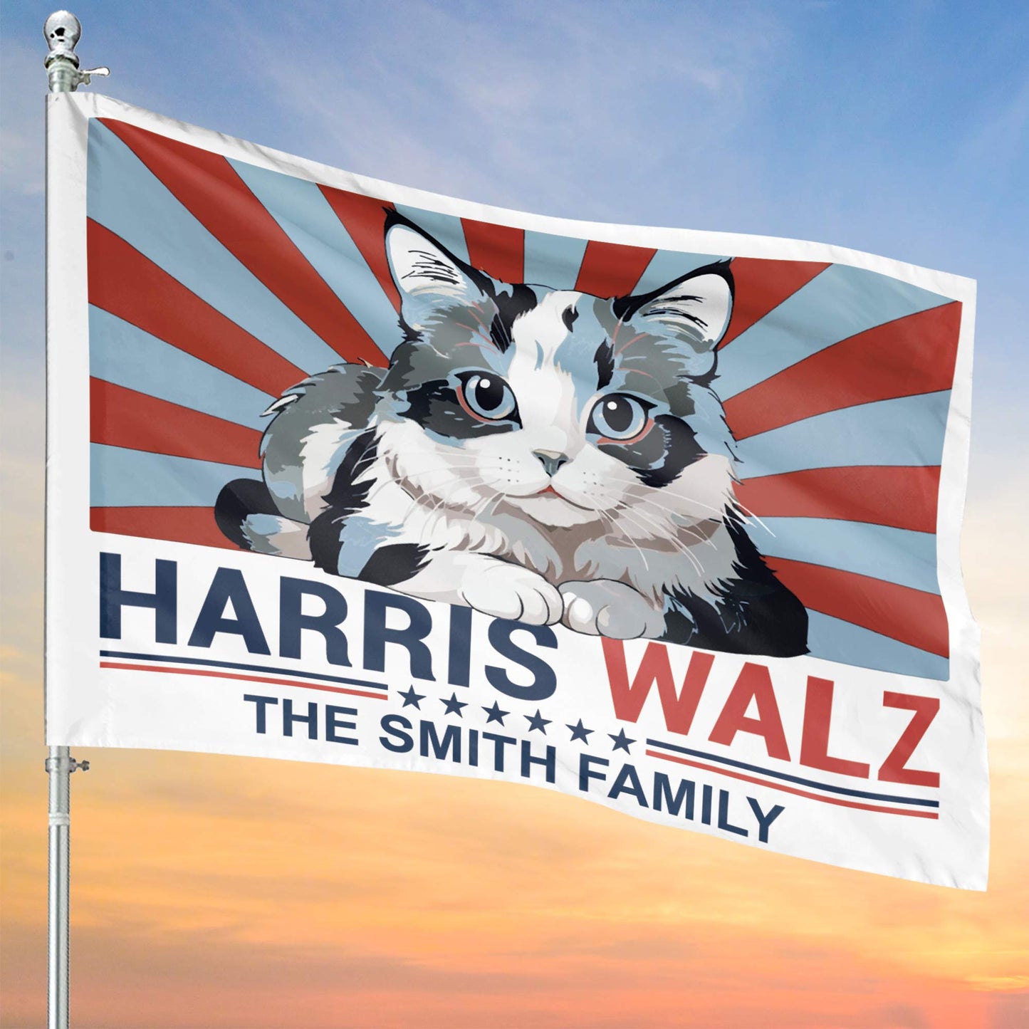 Harris Walz 2024 Obviously Flag | Kamala Harris 2024 Flag | Democrat Garden Flag House Flag T1472 - KH2