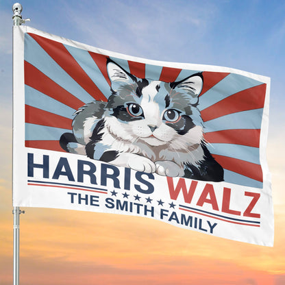 Harris Walz 2024 Obviously Flag | Kamala Harris 2024 Flag | Democrat Garden Flag House Flag T1472 - KH2
